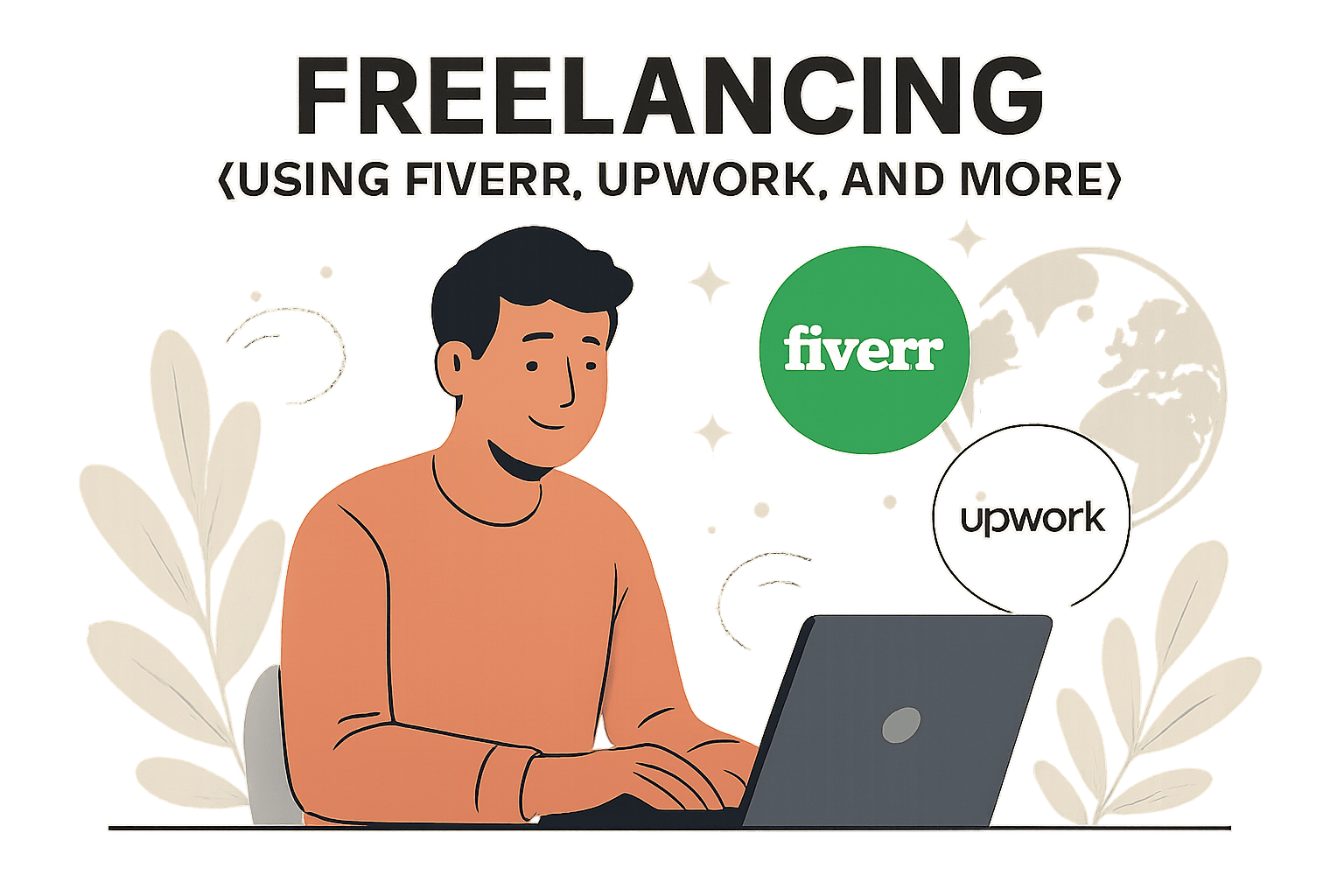 Freelancing (Using Fiverr, Upwork, and More)