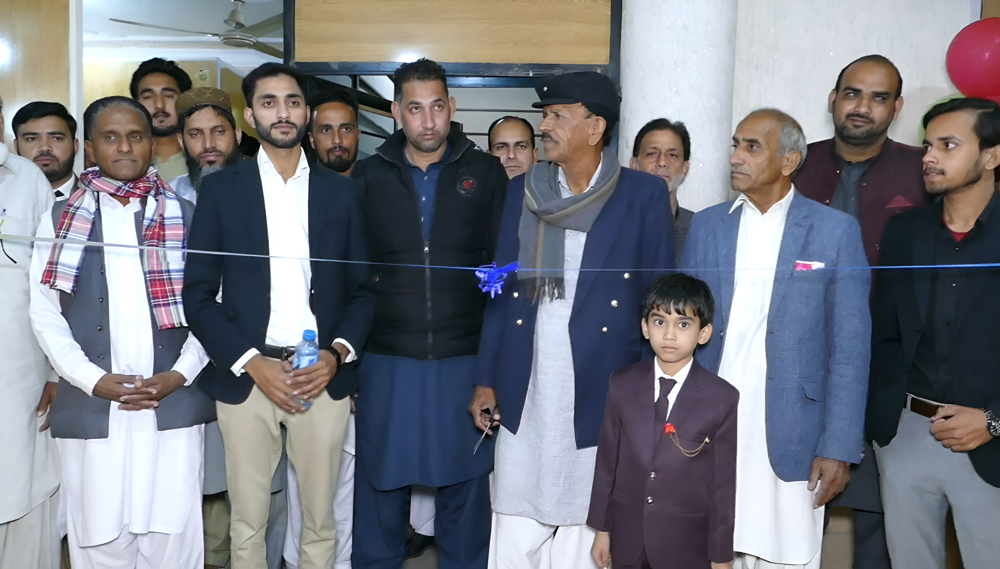 Ribbon-cutting ceremony at the Grand Opening of EMT Skills & Solutions, November 2024, marking the official launch of the institute and its modern facilities.